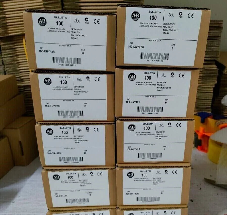 New Factory Sealed AB 100-DNY42R 24VDC Combination Output Module - KOEED [1]