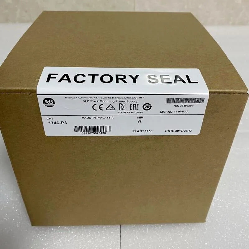 New Factory Sealed AB 1746-P3 SER A SLC 500 Power Supply Module - KOEED [1]