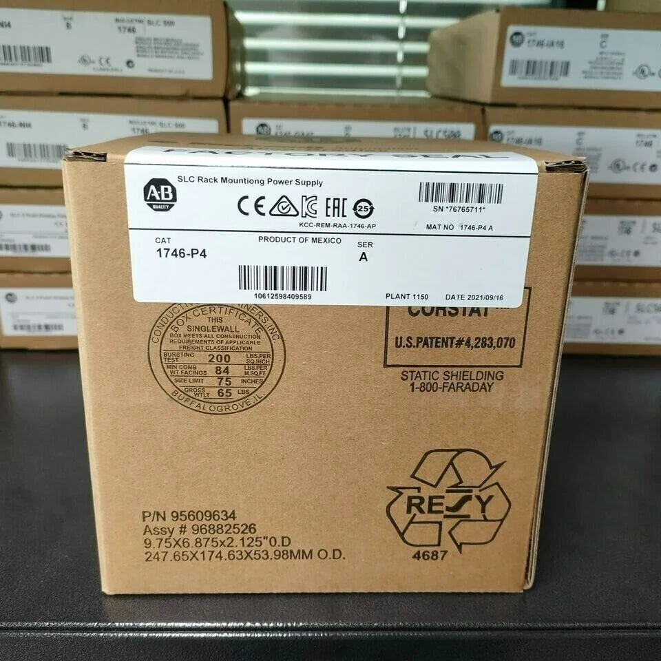 New Factory Sealed AB 1746-P4 SER A SLC 500 SLC Rack Mount Power Supply - FACTORY SEALED AB [1]