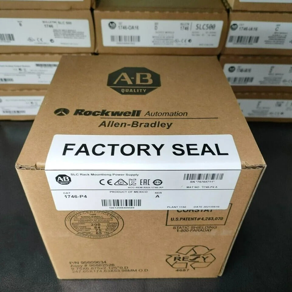 New Factory Sealed AB 1746-P4 SER A SLC 500 SLC Rack Mount Power Supply - FACTORY SEALED AB [2]