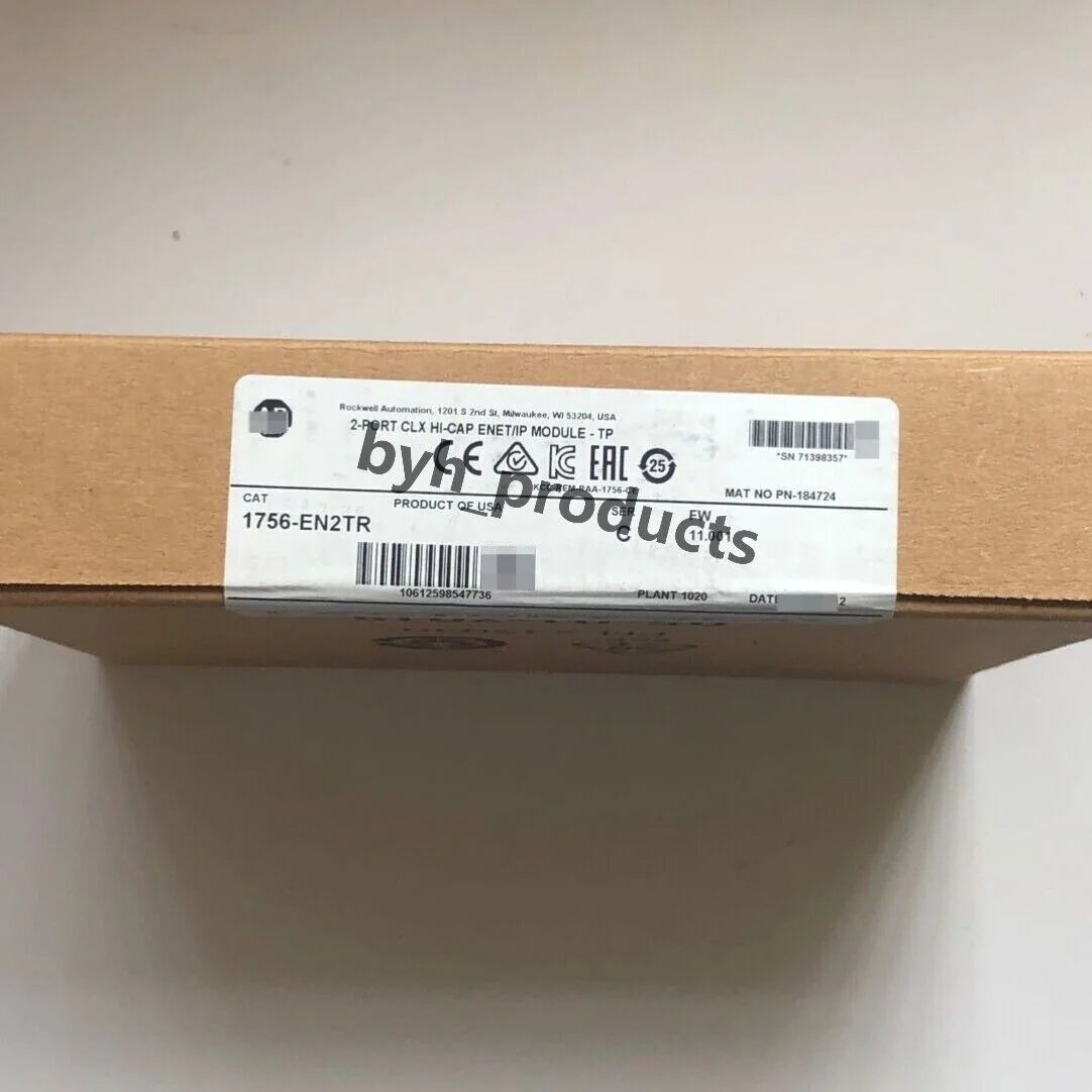 New Factory Sealed AB 1756-EN2TR 2-PORT CLX HI-CAP ENET/IP MODULE - KOEED [1]