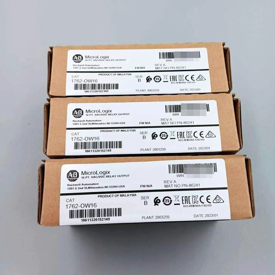 New Factory Sealed AB 1762-OW16 SER B MicroLogix PLC Output Module 1762OW16 | Factory Sealed MicroLogix Output Module | MicroLogix 1762OW16 Output Module | Factory Sealed AB 1762-OW16 SER B Output Module - MICROLOGIX PLC [1]