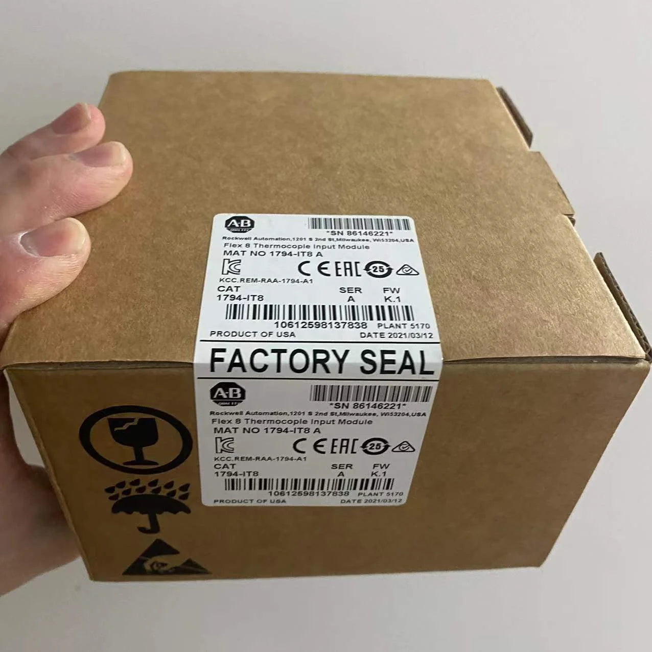 New Factory Sealed AB 1794-IT8 Flex 8 Channel Thermocouple Input Module - High-Quality Sensor Solution - KOEED [1]