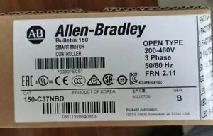 New Factory Sealed Allen-Bradley 150-C37NBD Smart Motor Controller AB 150-C37NBD - ALLEN-BRADLEY [1]