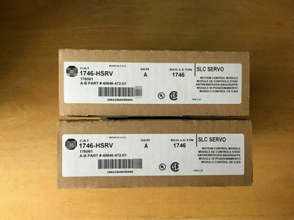 New Factory Sealed Allen Bradley 1746-HSRV SER A SLC Servo Motion Control Module - ALLEN BRADLEY [2]