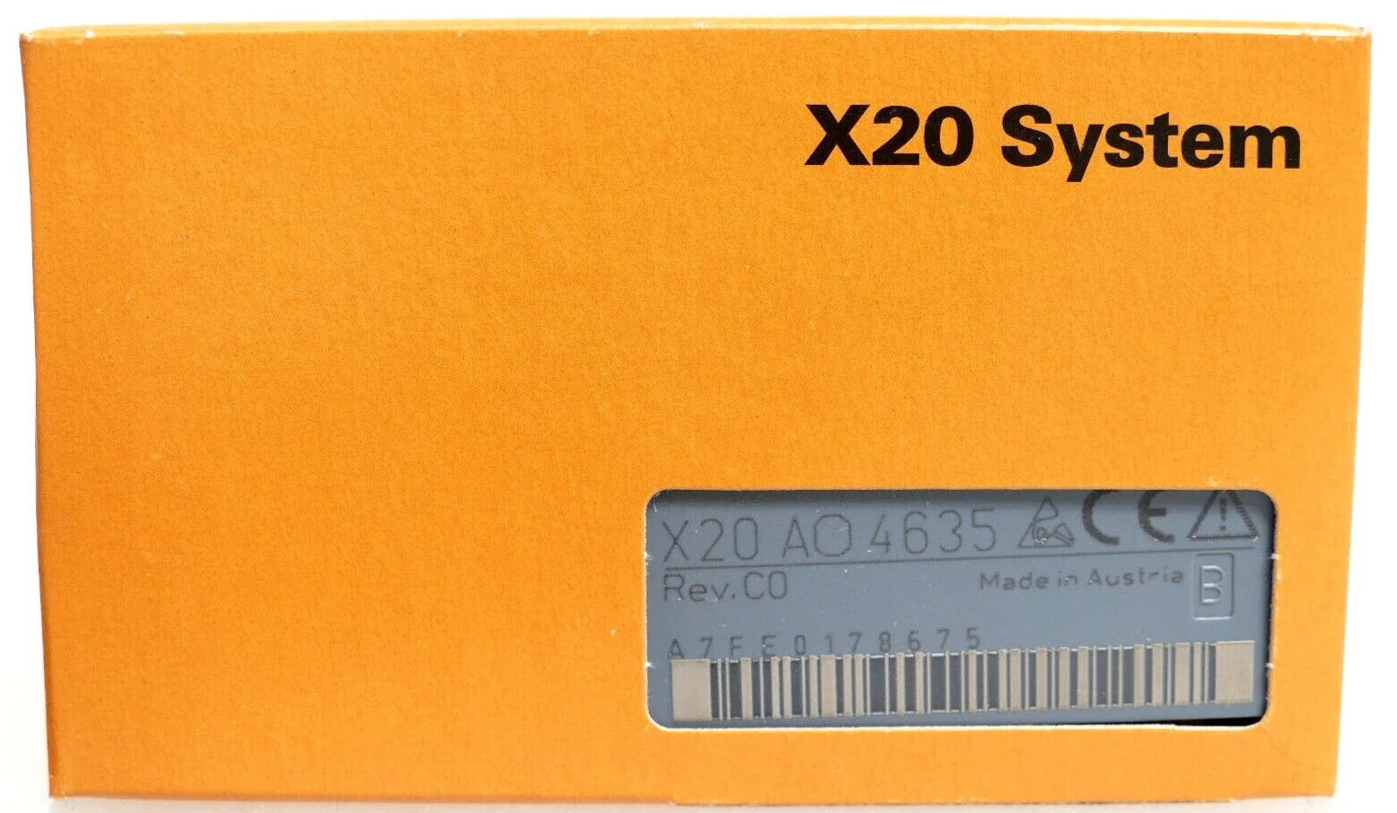 New Factory Sealed B&R X20AO4635 Analog Output Module X20 AO 4635 | Rev.C0 - B&R [1]