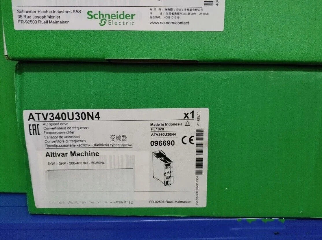 New Factory Sealed Schneider ATV340U30N4 Inverter | ATV340U30N4 | Factory Sealed Inverter ATV340U30N4 - SCHNEIDER [1]