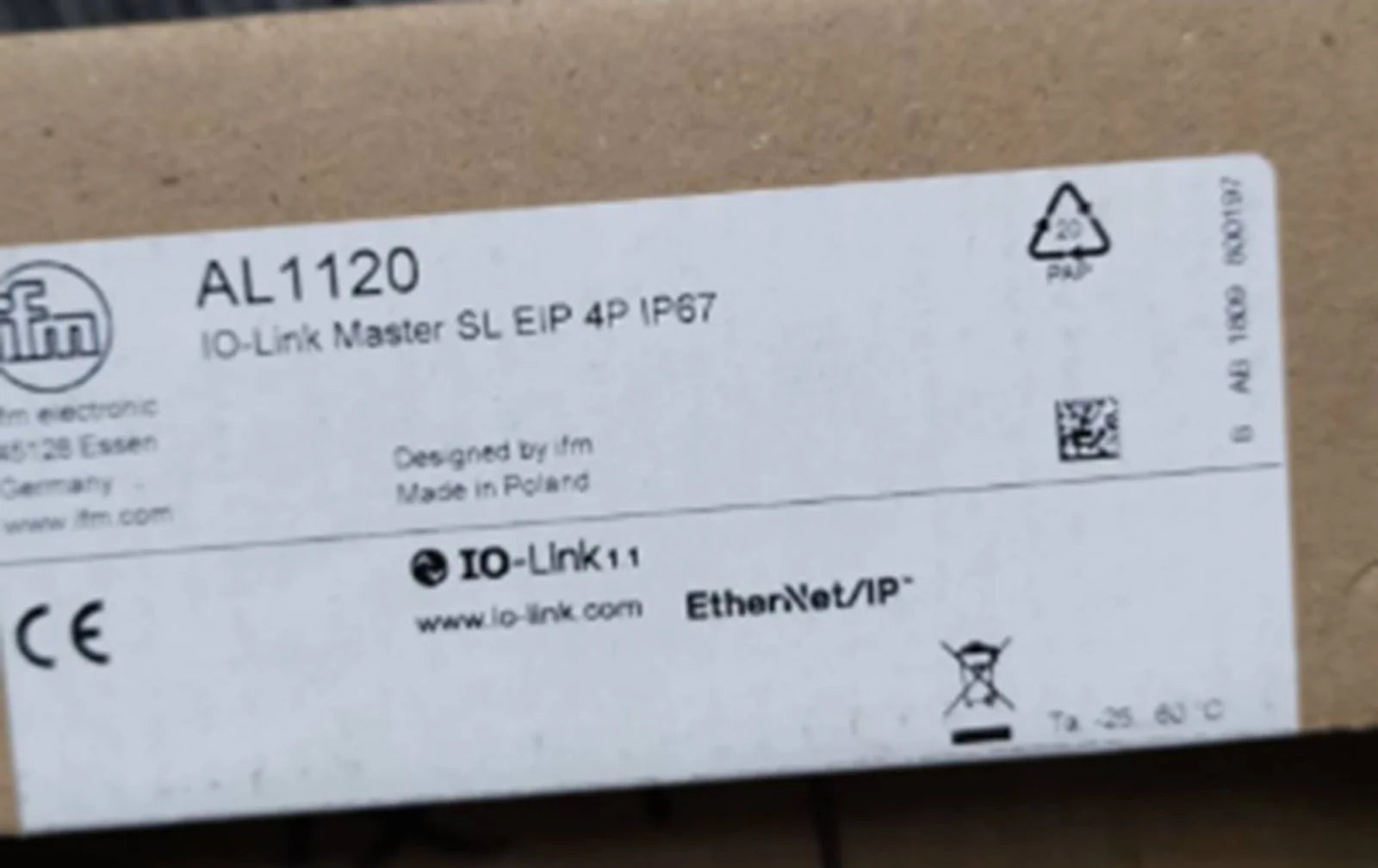 New For IFM AL1120 In Box - High-Quality Home appliance with innovative design and easy installation. Perfect for families and professionals. - IFM [2]