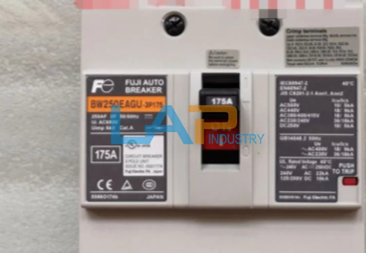 New Fuji BW250EAGU Circuit Breaker 3P 175A - Reliable Protection - FUJI [2]