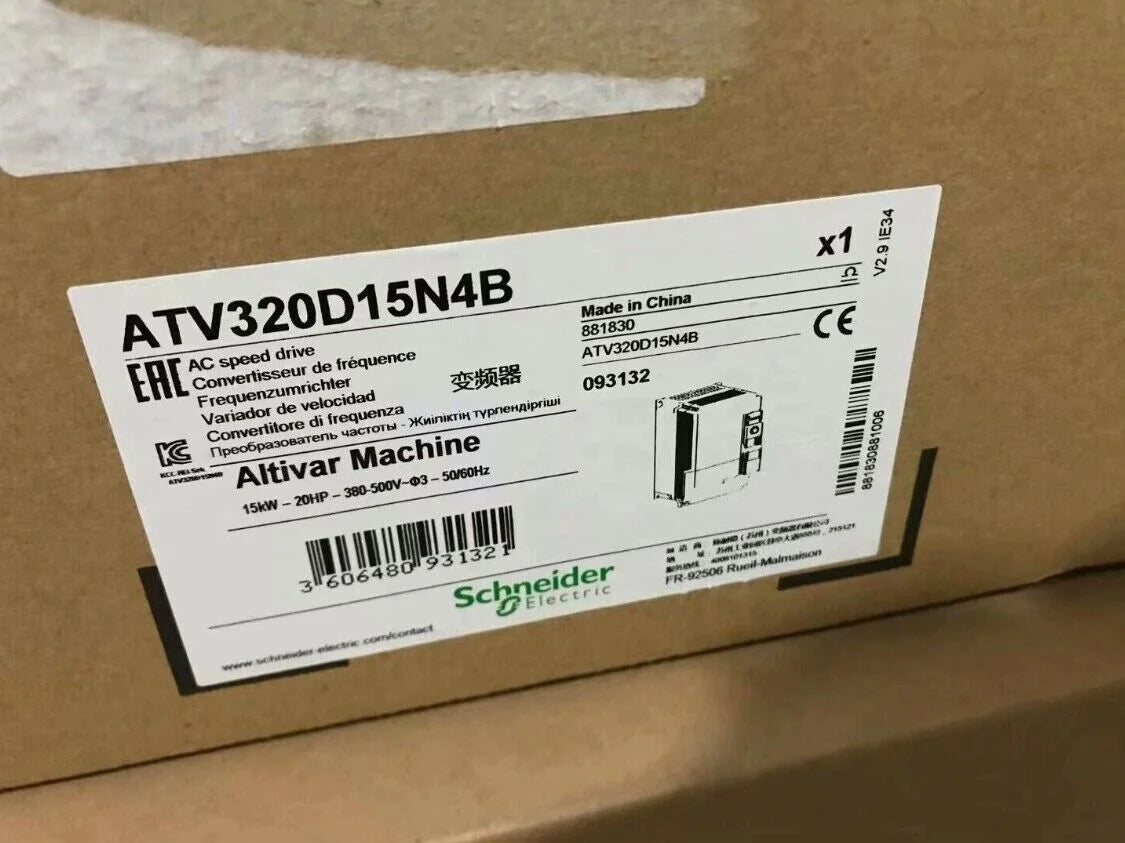 New Genuine In Box Schneider ATV320D15N4B Altivar Machine ATV320 AC Drive - SCHNEIDER ELECTRIC [1]