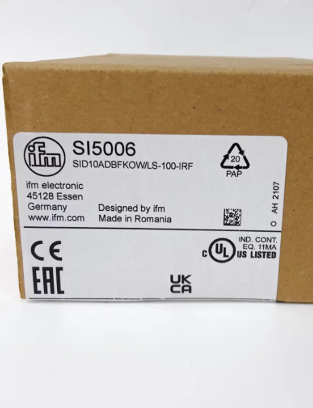 New IFM SI5006 Flow Switch - IFM [1]