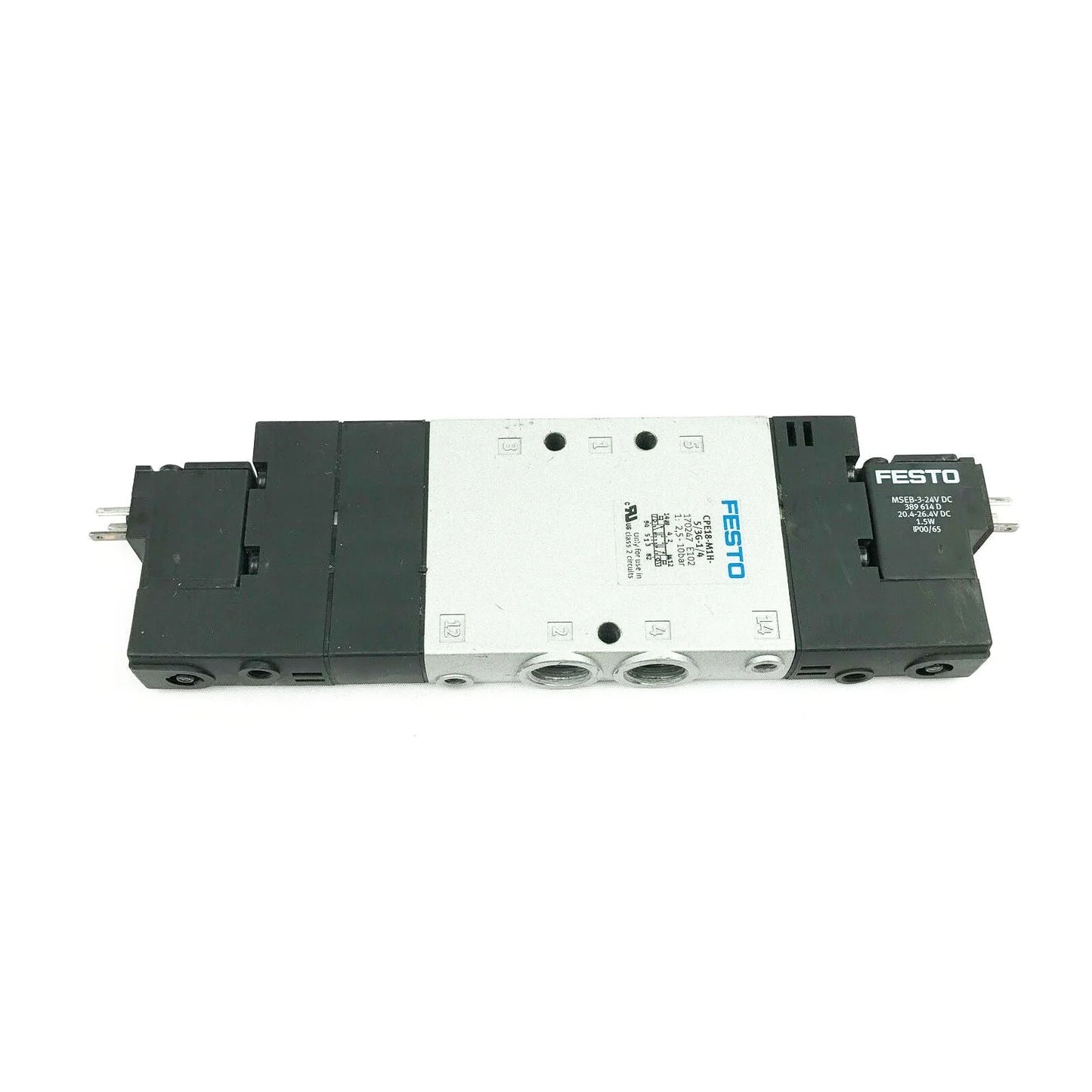 New In-Box FESTO CPE18-M1H-5/3G-1/4 Solenoid Valve - FESTO [2]