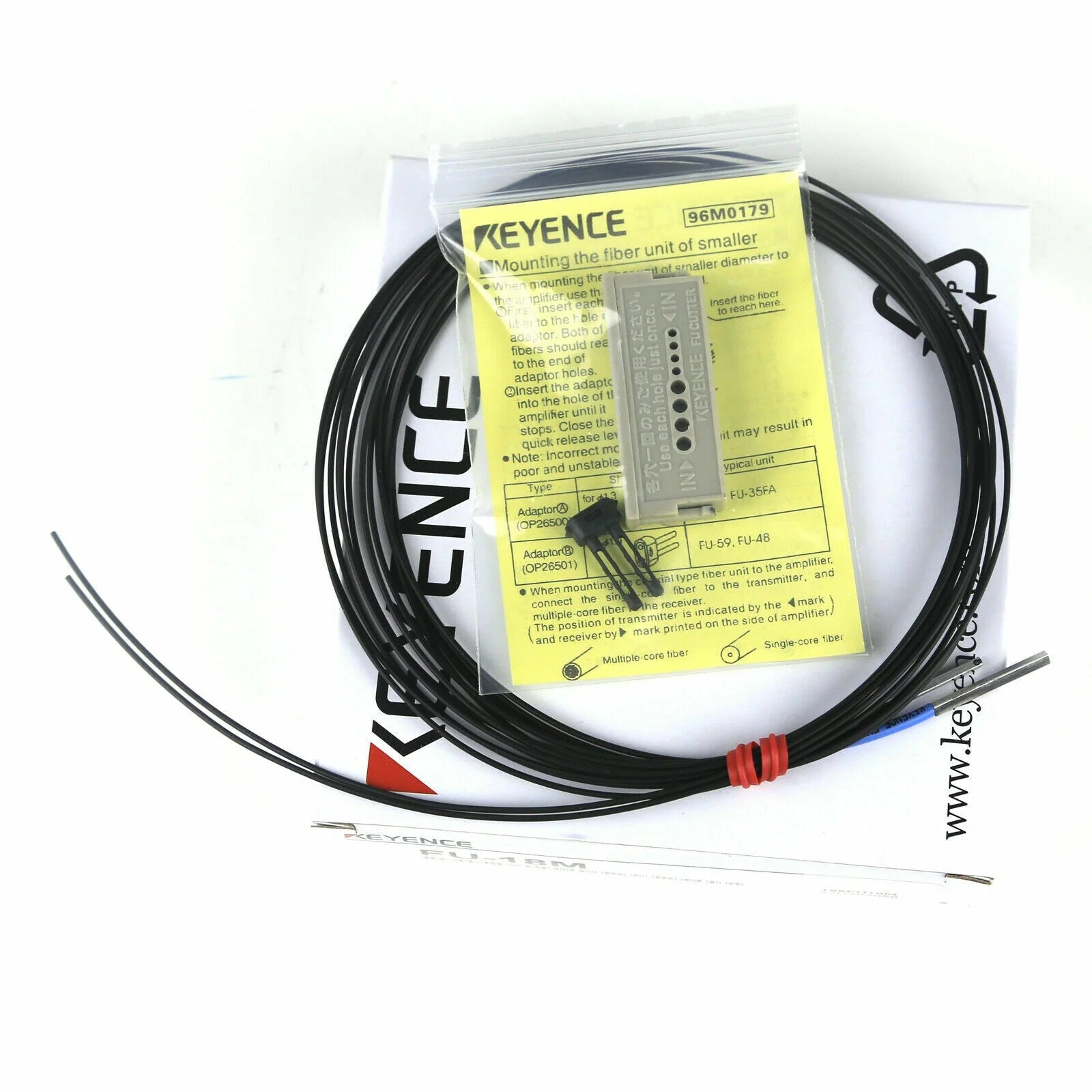 New In Box KEYENCE FU-18 Fiber Optic Sensor - KEYENCE [3]