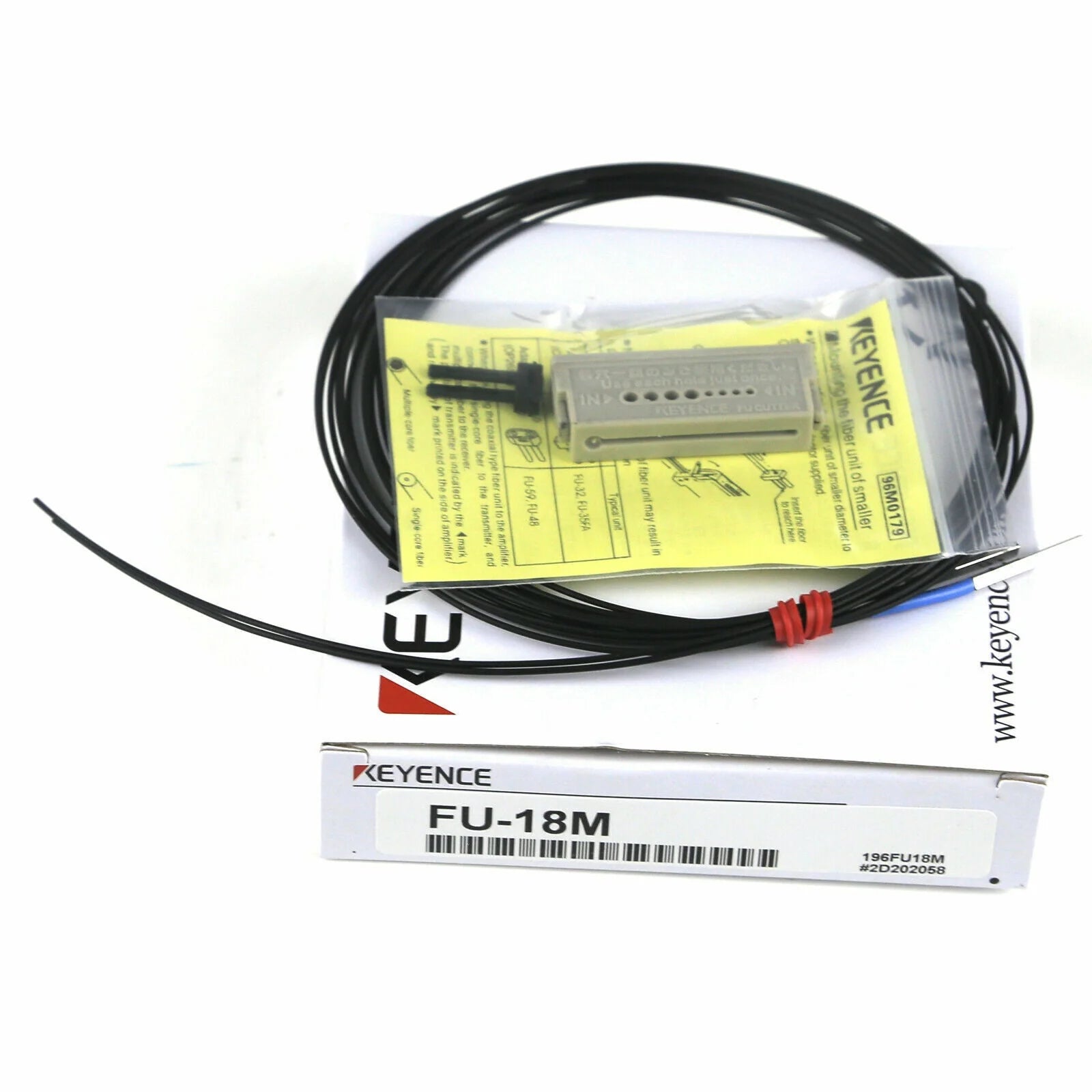 New In Box KEYENCE FU-18 Fiber Optic Sensor - KEYENCE [4]