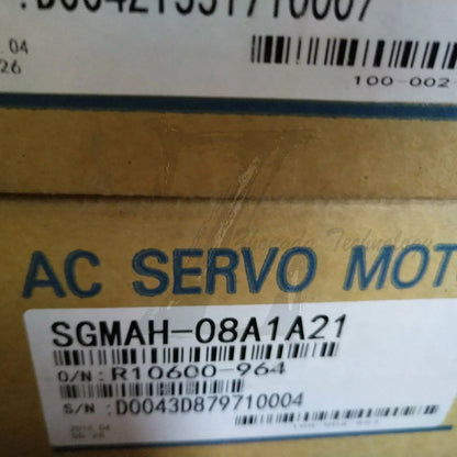 New In Box Yaskawa SGMAH-08A1A21 AC servo motor - YASKAWA [1]
