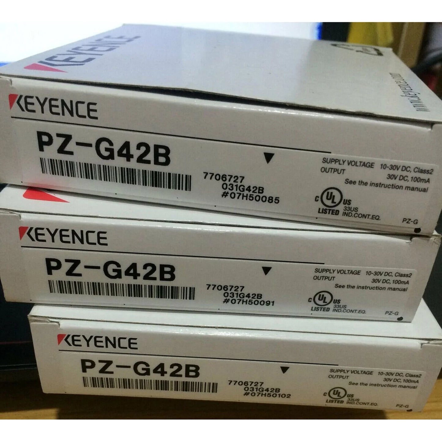 New ONE KEYENCE Photoelectric Sensor PZ-G42B in Box Fast - KEYENCE [3]