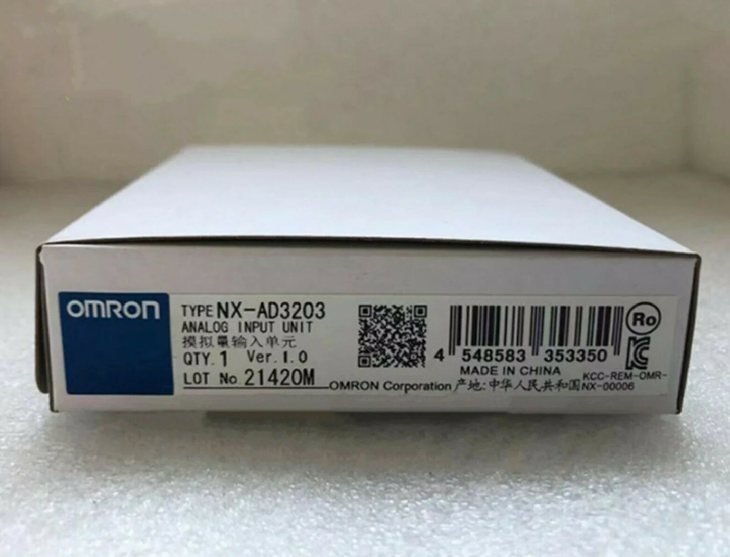New Omron NX-AD3203 Analog Input Unit - High Precision Digital Display with 1000 VDC Input Range and Rapid Response Time - OMRON [1]