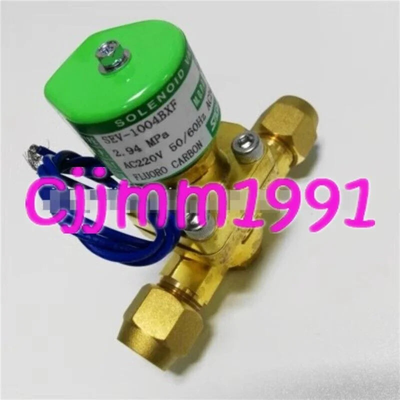 New SAGINOMIYA Solenoid Valve SEV-1004DXF - 1PC - SAGINOMIYA [2]