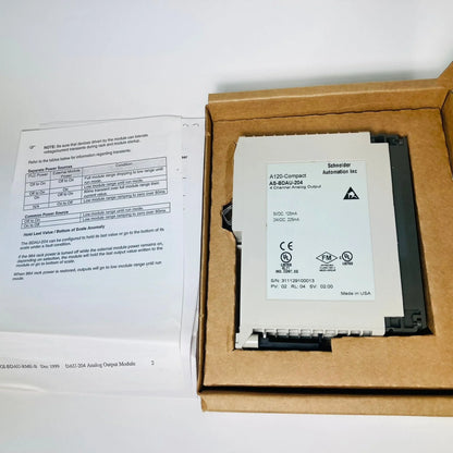 New Schneider AS-BDAU-204 Modicon Output Module - SCHNEIDER ELECTRIC [2]