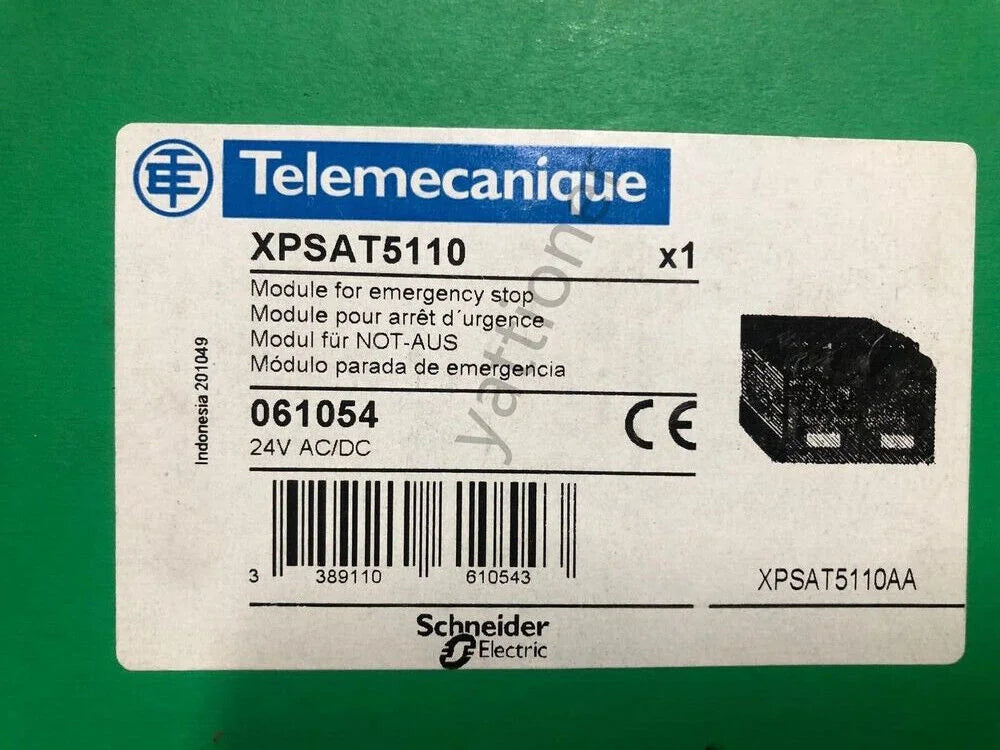 New Schneider XPSAT5110 Safety Relay Dual Channel Unit - SCHNEIDER [1]
