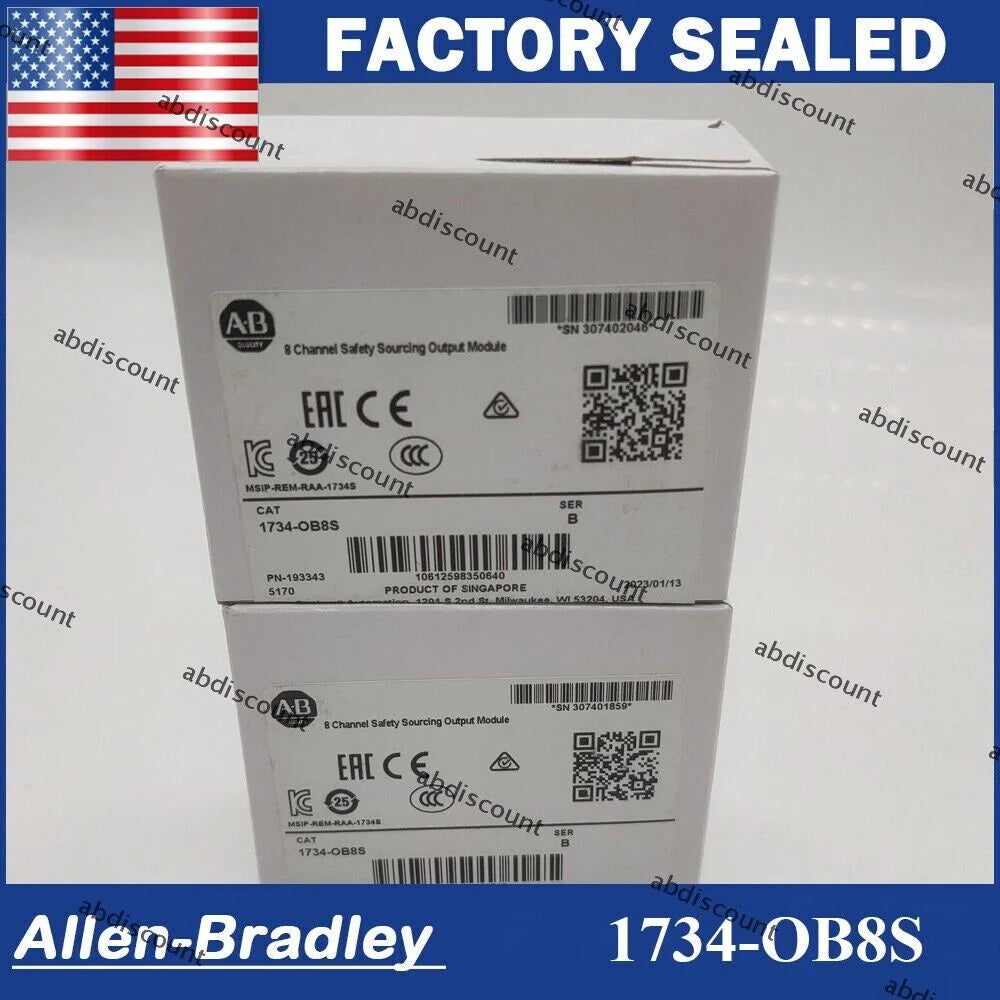 New Sealed AB 1734-OB8S Ser B 8 Channel Safety Sourcing Output Module 1734OB8S - KOEED [1]