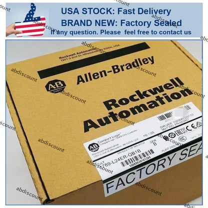 New Sealed Allen-Bradley 1769-L24ER-QB1B CompactLogix 750KB Controller Allen-Bradley 1769-L24ER-QB1B CompactLogix 750KB Controller - ALLEN-BRADLEY [1]