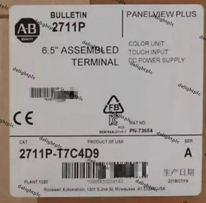 New Sealed Allen Bradley 2711P-T7C4D9 700 Panelview 2711P-T7C4D9 Allen Bradley 2711P T7C4D9 700 Panelview - ALLEN BRADLEY [1]