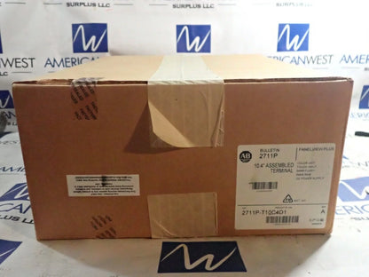 New Sealed Allen Bradley Panelview Plus 2711P-T10C4D1 10.4" Color - ALLEN BRADLEY [4]