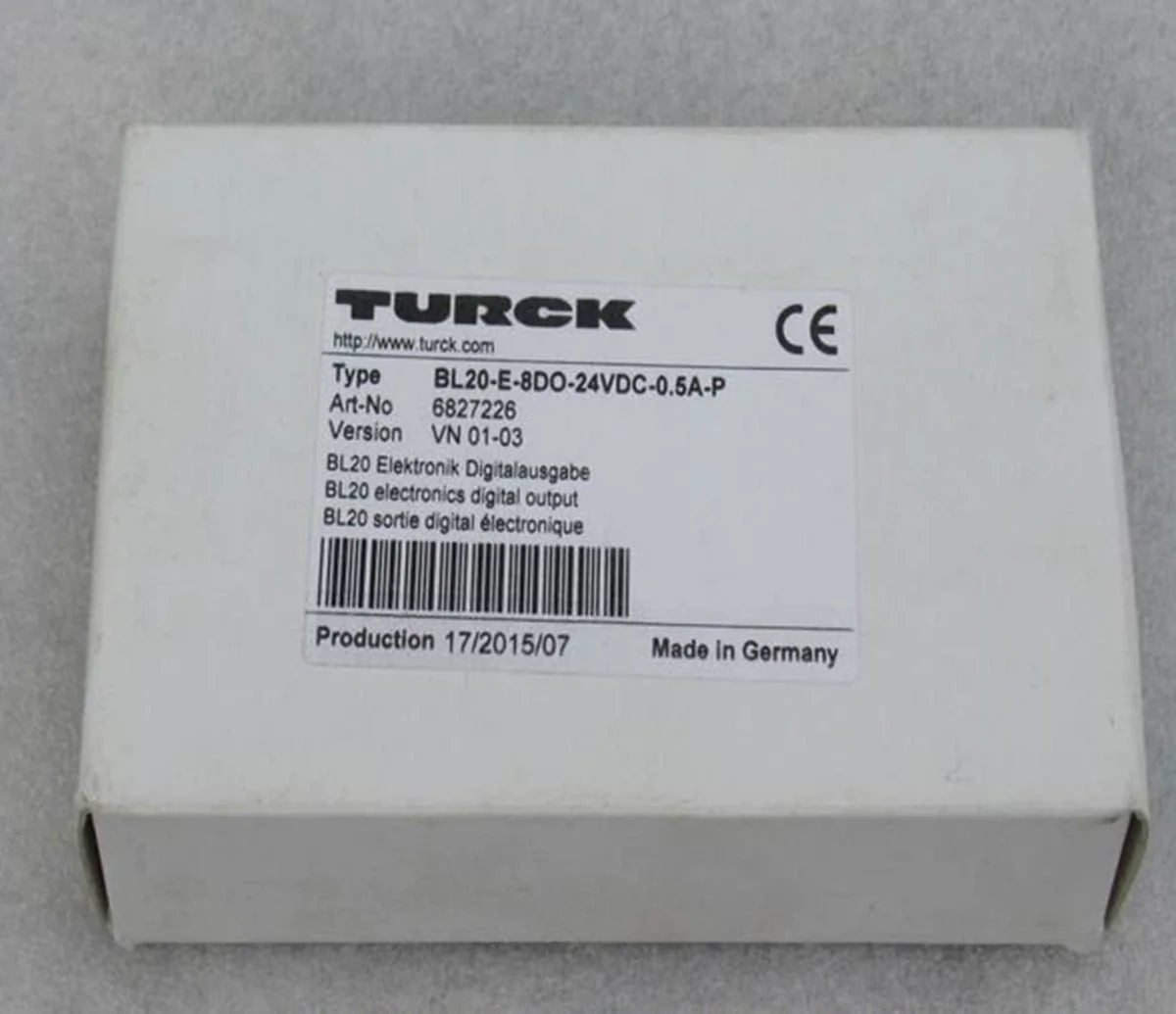 New TURCK BL20-E-8DO-24VDC-0.5A-P 6827226 Units - TURCK [1]