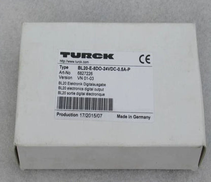 New TURCK BL20-E-8DO-24VDC-0.5A-P 6827226 Units - TURCK [1]