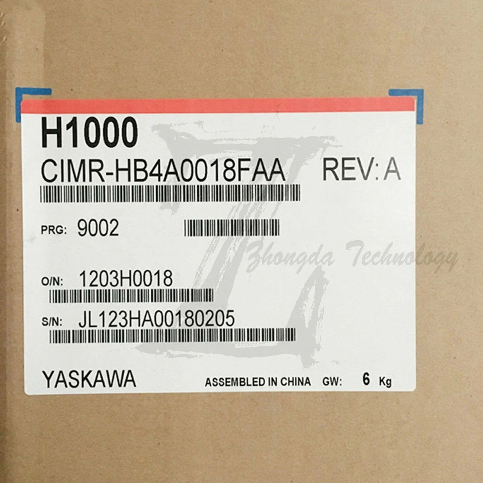 New Yaskawa 5.5KW H1000 Inverter CIMR-HB4A0018FAA - YASKAWA [1]