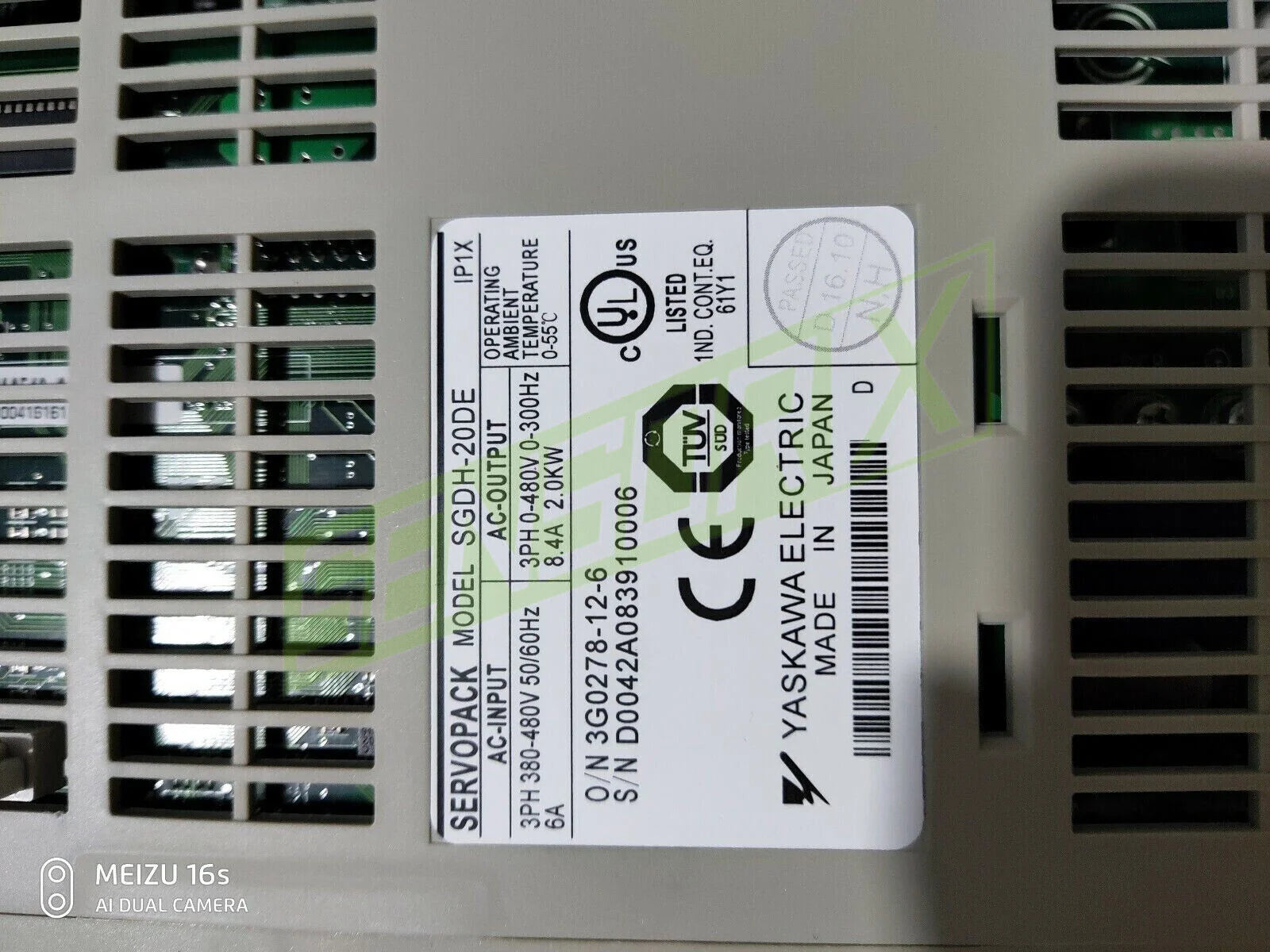 New Yaskawa AC Servo Driver SGDH20DE 1 Piece - YASKAWA [4]