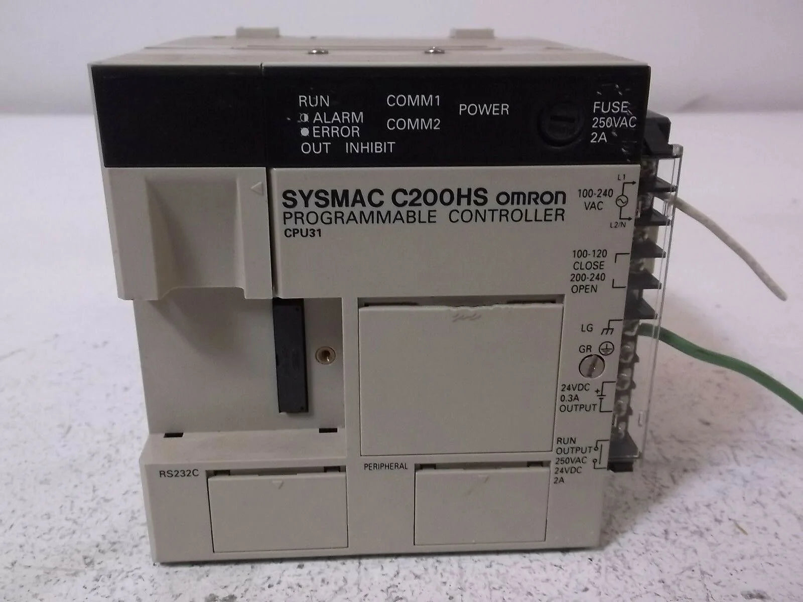 OMRON C200HS-CPU31-E PLC Module - New and Original in Box - OMRON [2]