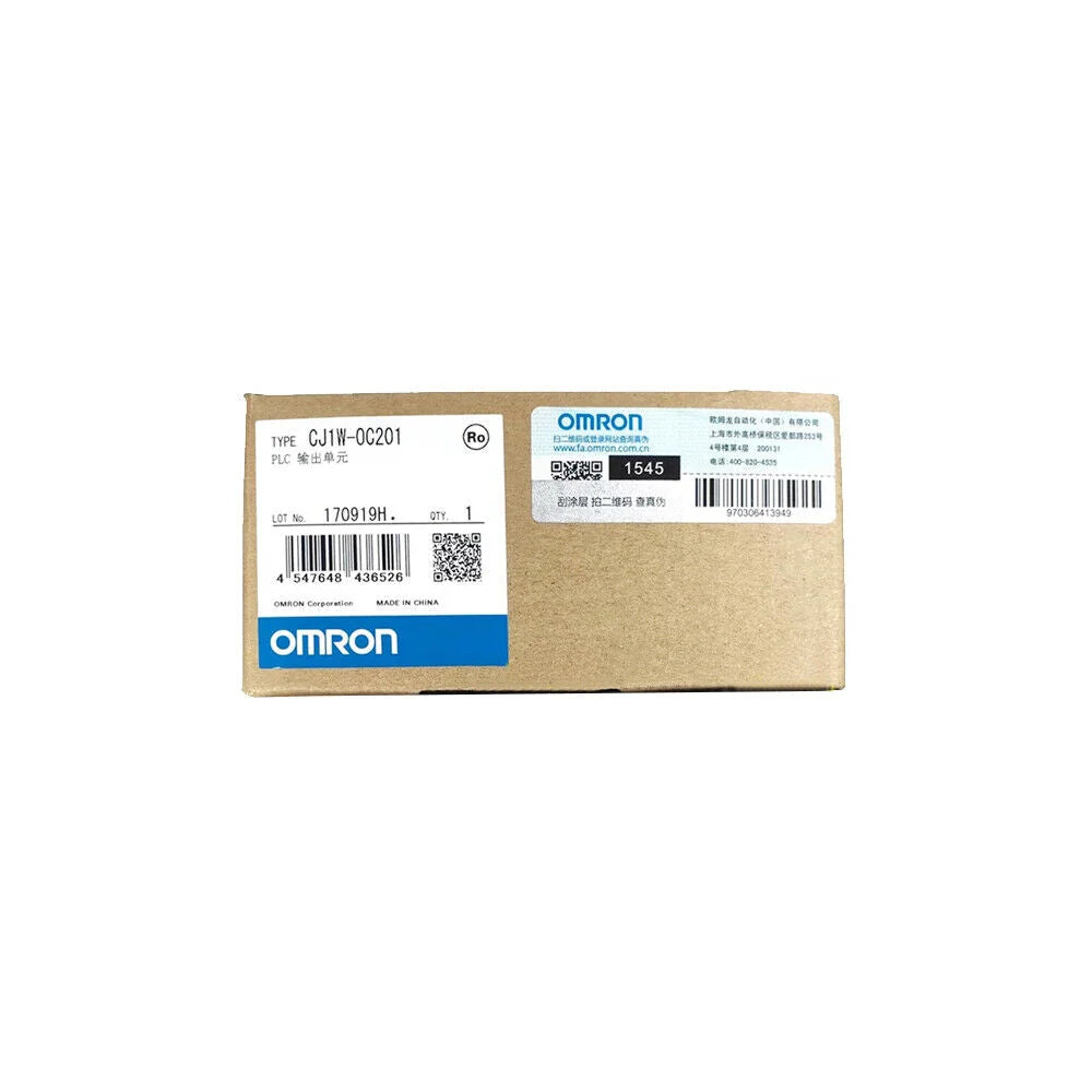 OMRON CJ1W-OC201 1X INBOX Processors Unit PLC Module - OMRON [1]