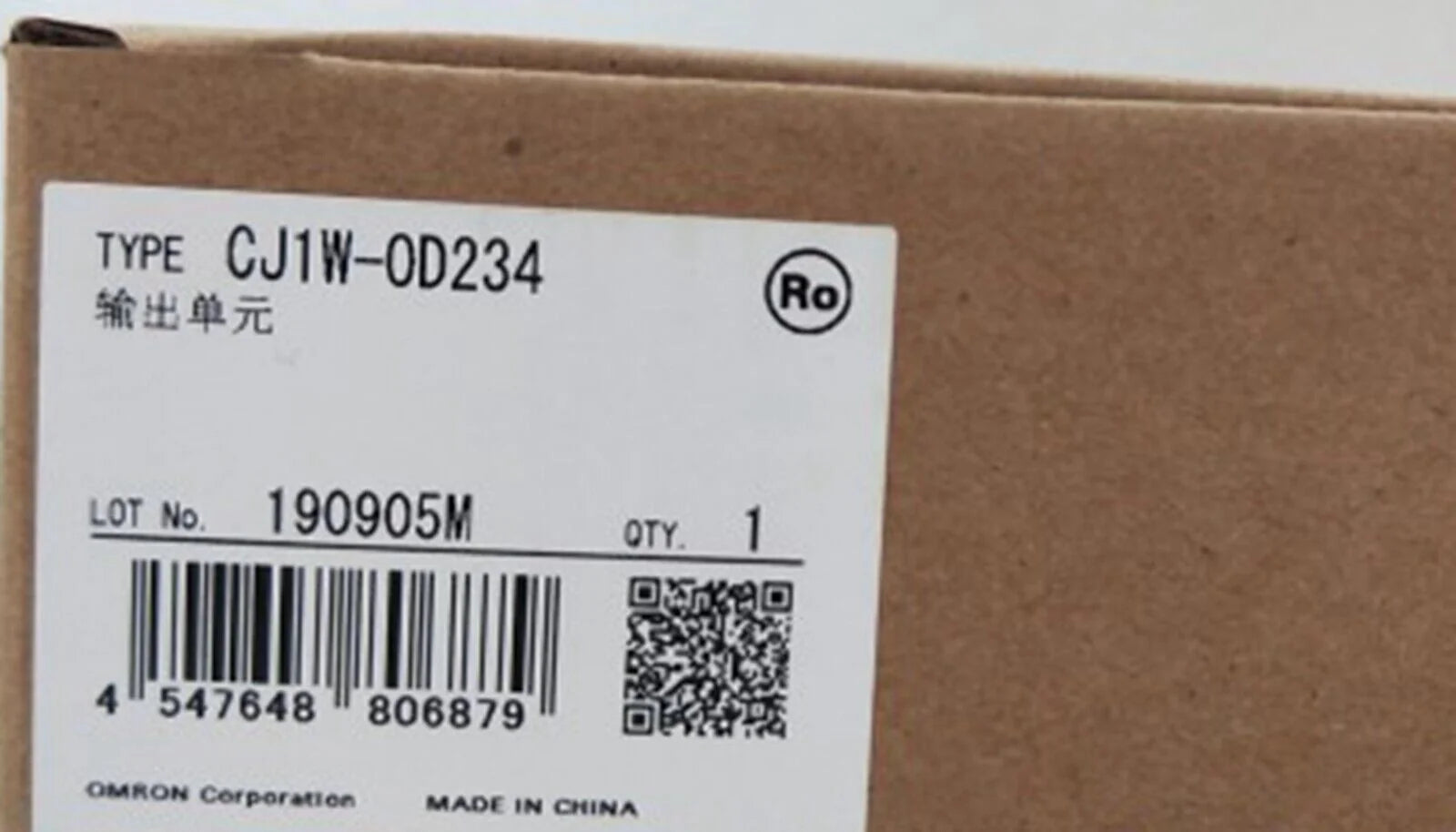 OMRON CJ1W-OD234 Output Unit - High-Precision Power Supply Module - OMRON [3]