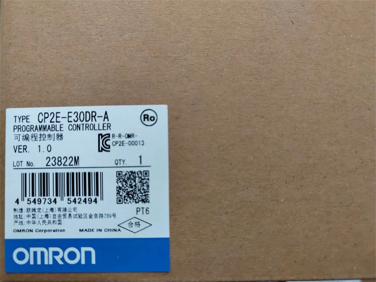 OMRON CP2E-E30DR-A - OMRON [1]