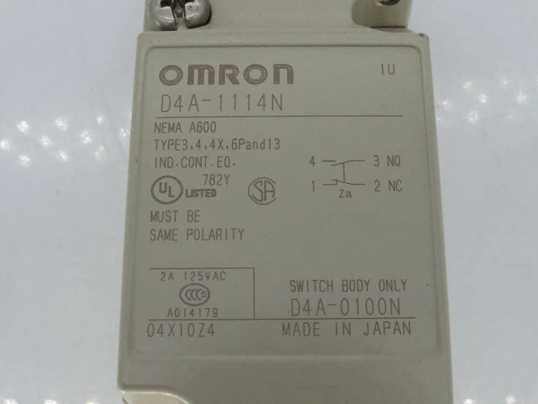 OMRON D4A-1114-N Switch | Digital Multimeter | D4A-1114-N Digital Meter - OMRON [3]