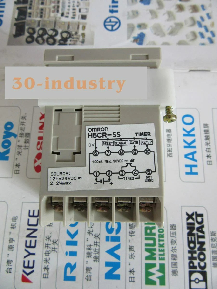 OMRON H5CR-SS Time Relay - 12-24V with Reliable Performance - OMRON [2]