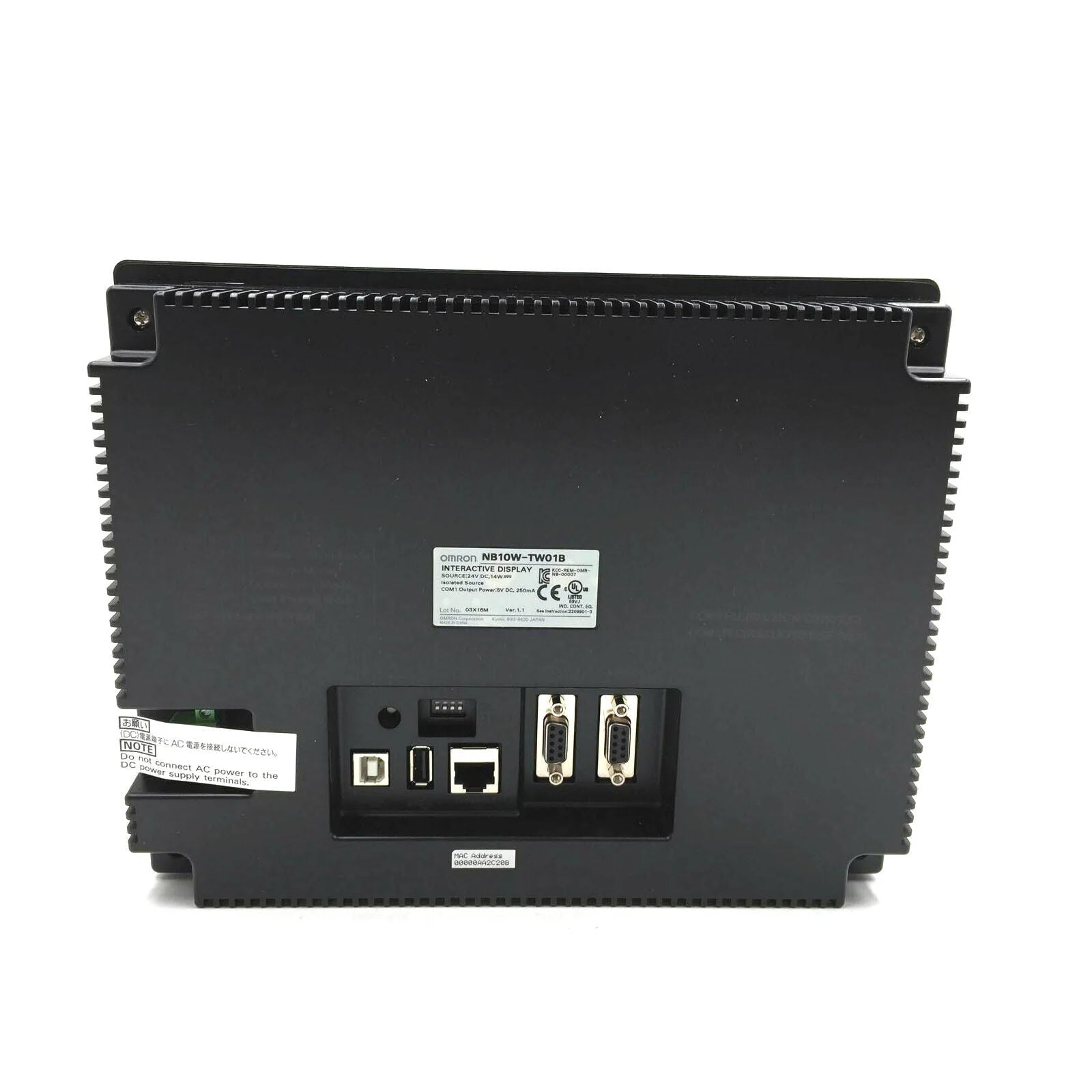 OMRON NB10W-TW01B HMI Touch Panel with Excellent Touch Response - OMRON [5]