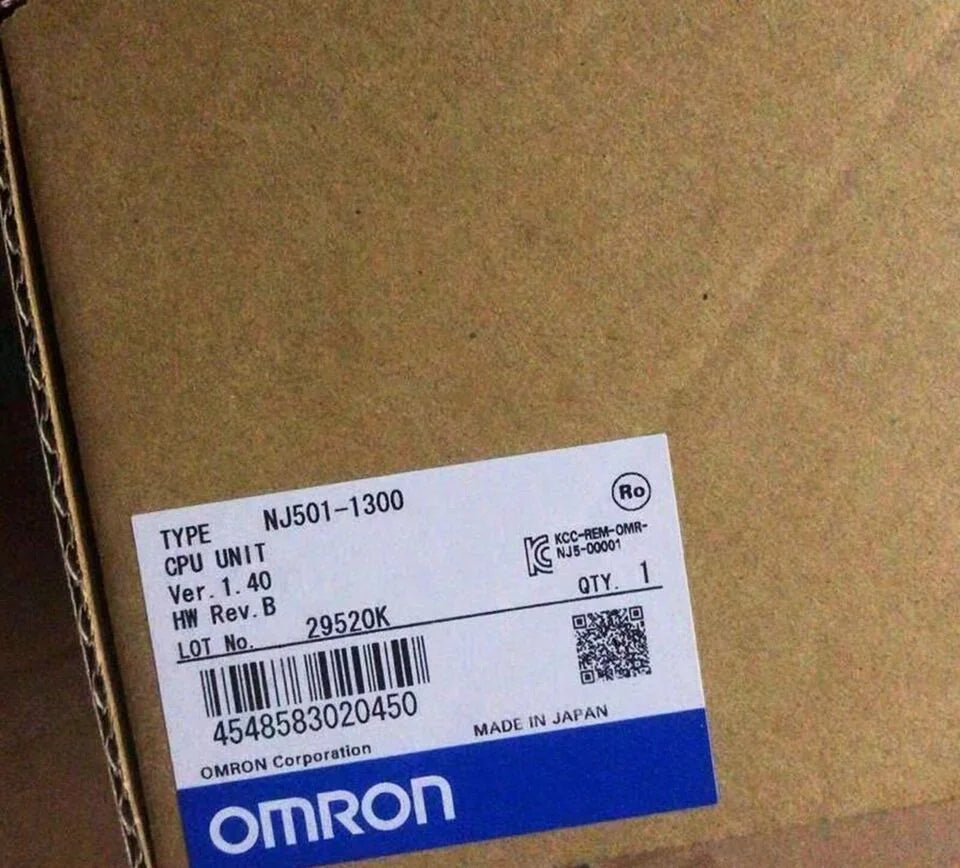 OMRON NJ501-1300 CPU Unit Ping - OMRON [1]
