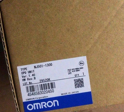 OMRON NJ501-1300 CPU Unit Ping - OMRON [1]