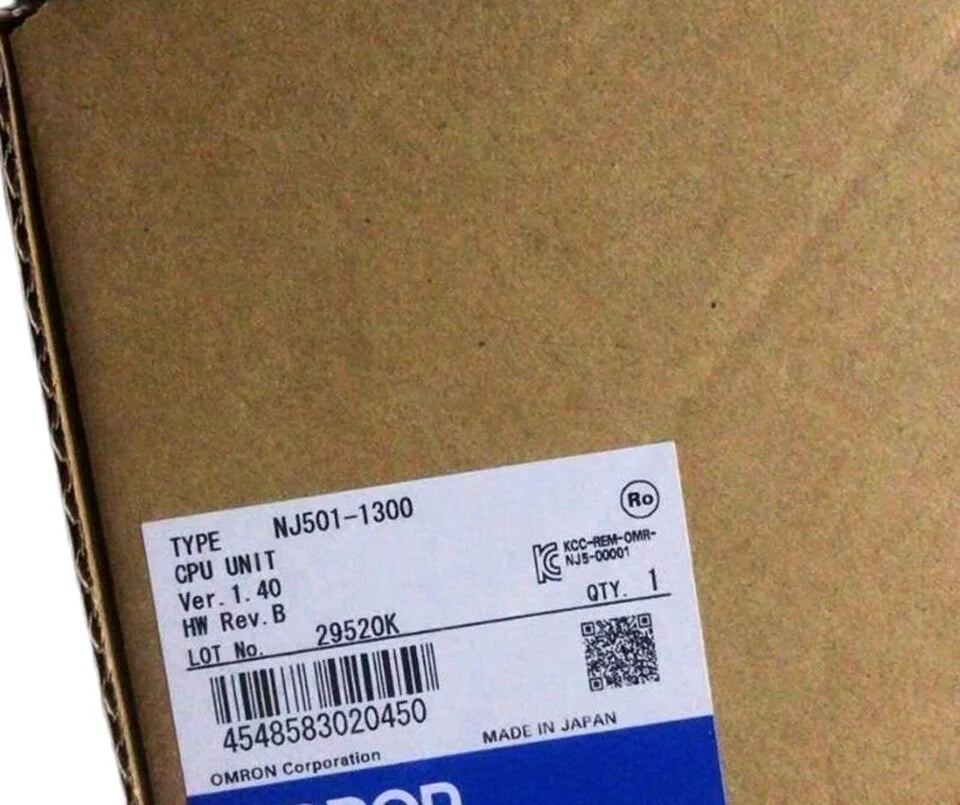 OMRON NJ501-1300 CPU Unit Ping - OMRON [2]