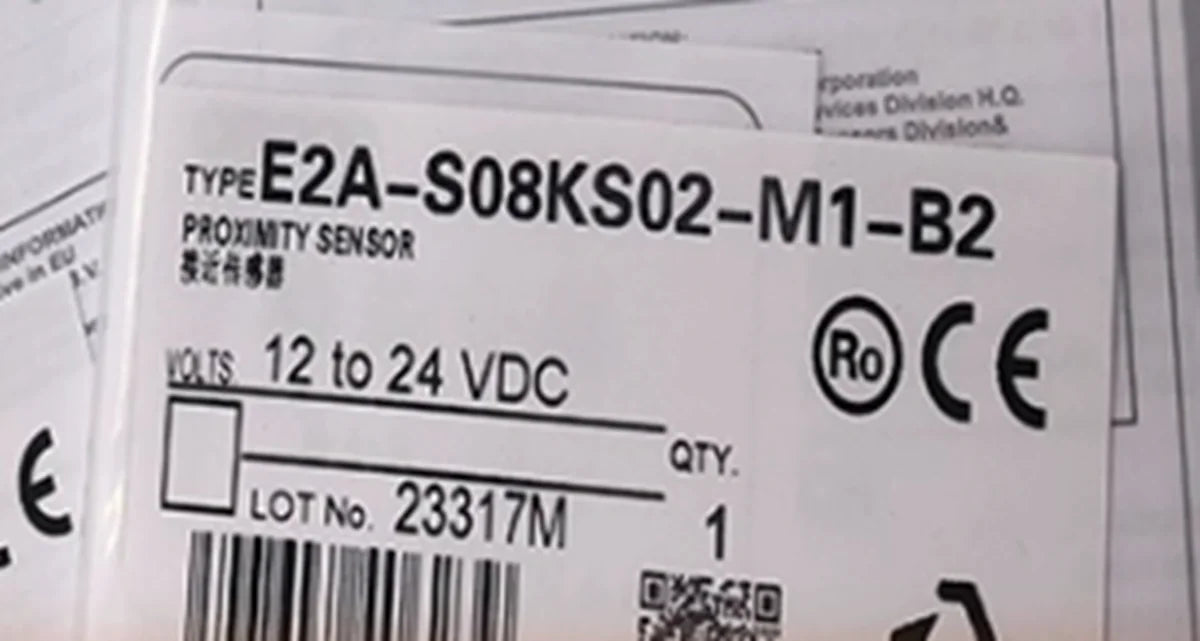 OMRON Proximity Switch E2A-M08KS02-M1-B2 12-24VDC | Closest Object Detection | Reliable Switching for Various Applications - OMRON [1]