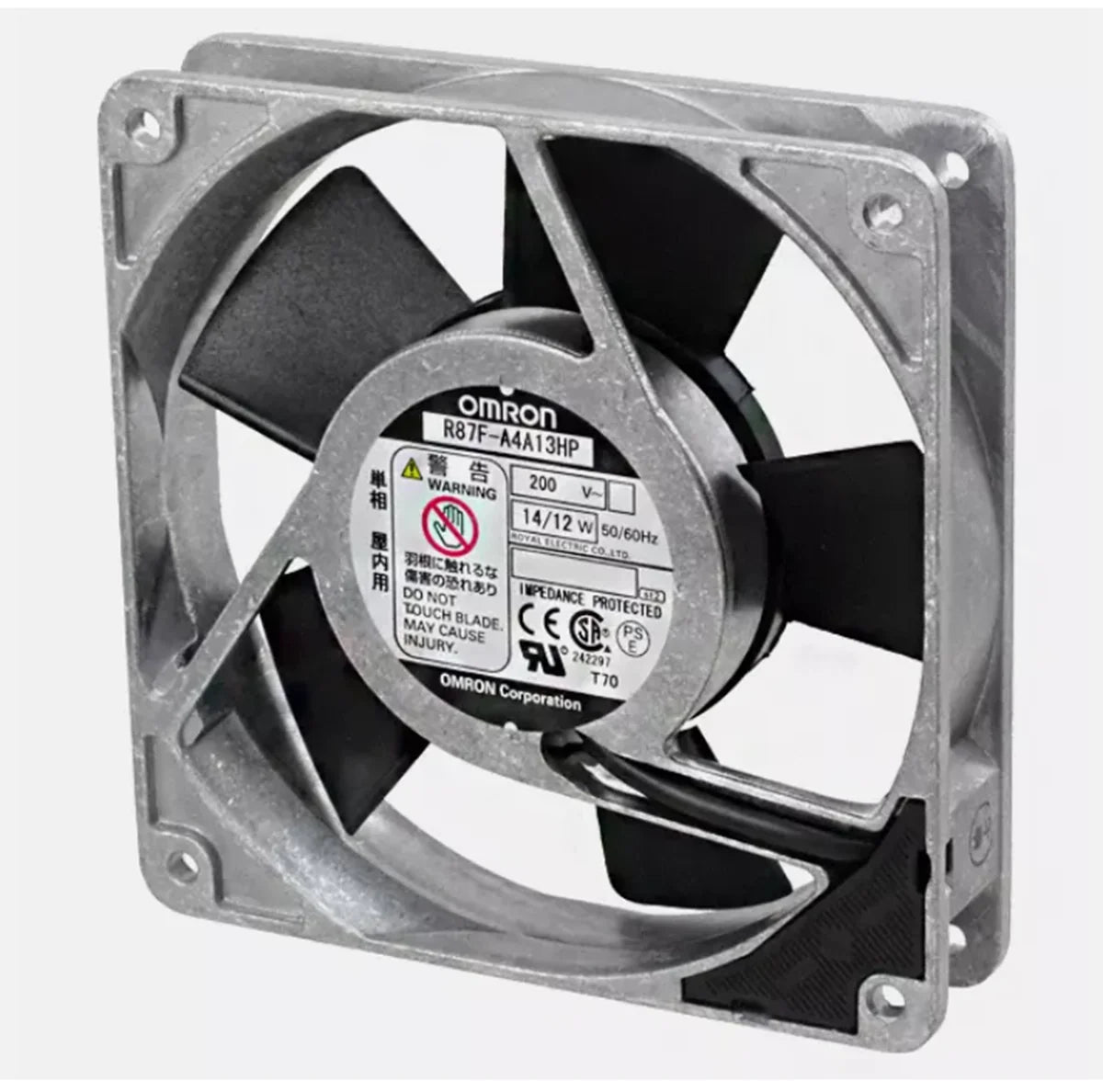 OMRON R87F-A1A13HP AXIAL FAN 120MM 100VAC 180MA PLC MODULE - OMRON [1]