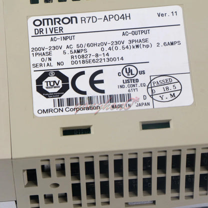 OMRON SERVO DRIVE R7DAP04H - OMRON [9]