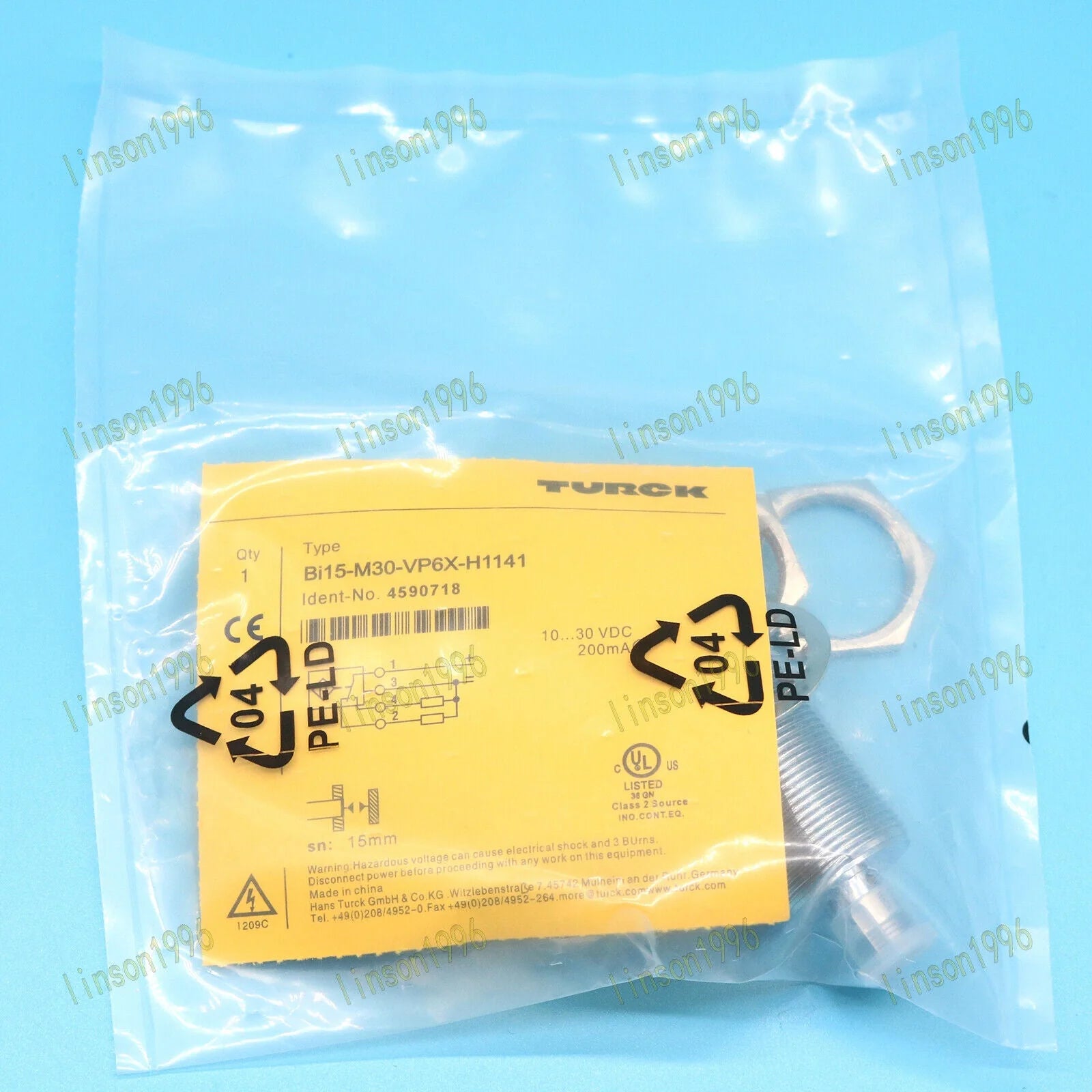 ONE BI15-M30-VP6X-H1141 Proximity Switch with Fast Delivery - TURCK [2]