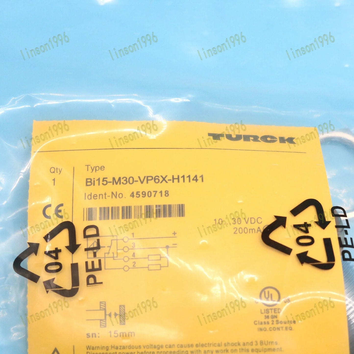 ONE BI15-M30-VP6X-H1141 Proximity Switch with Fast Delivery - TURCK [3]