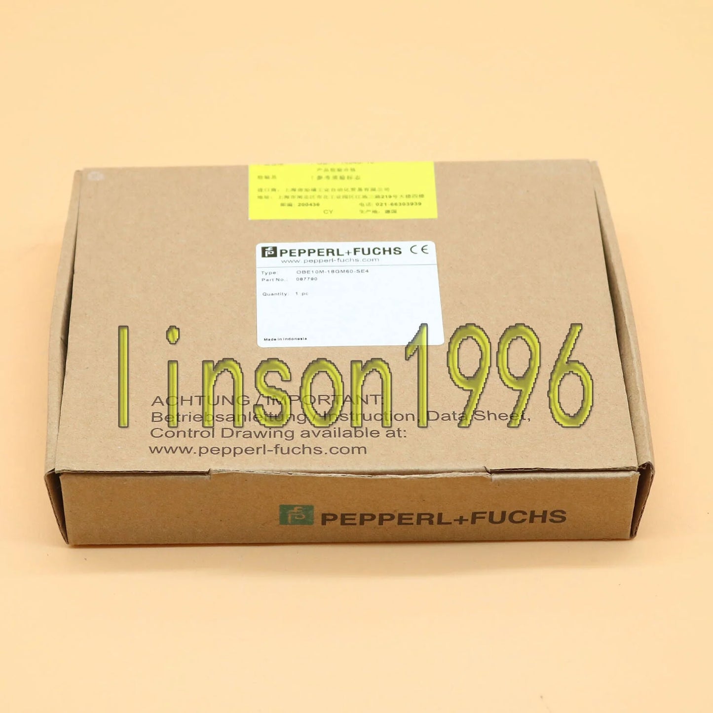 ONE Pepperl+Fuchs OBE10M-18GM60-SE4 Inductiver Sensor - PEPPERL+FUCHS [3]