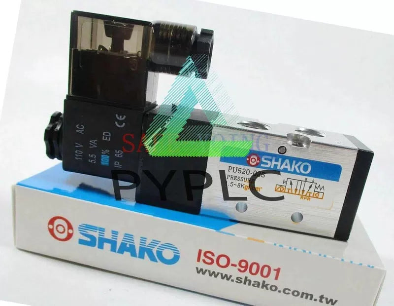 ONE SHAKO Solenoid Directional Valve PU520-02S AC110V [4]