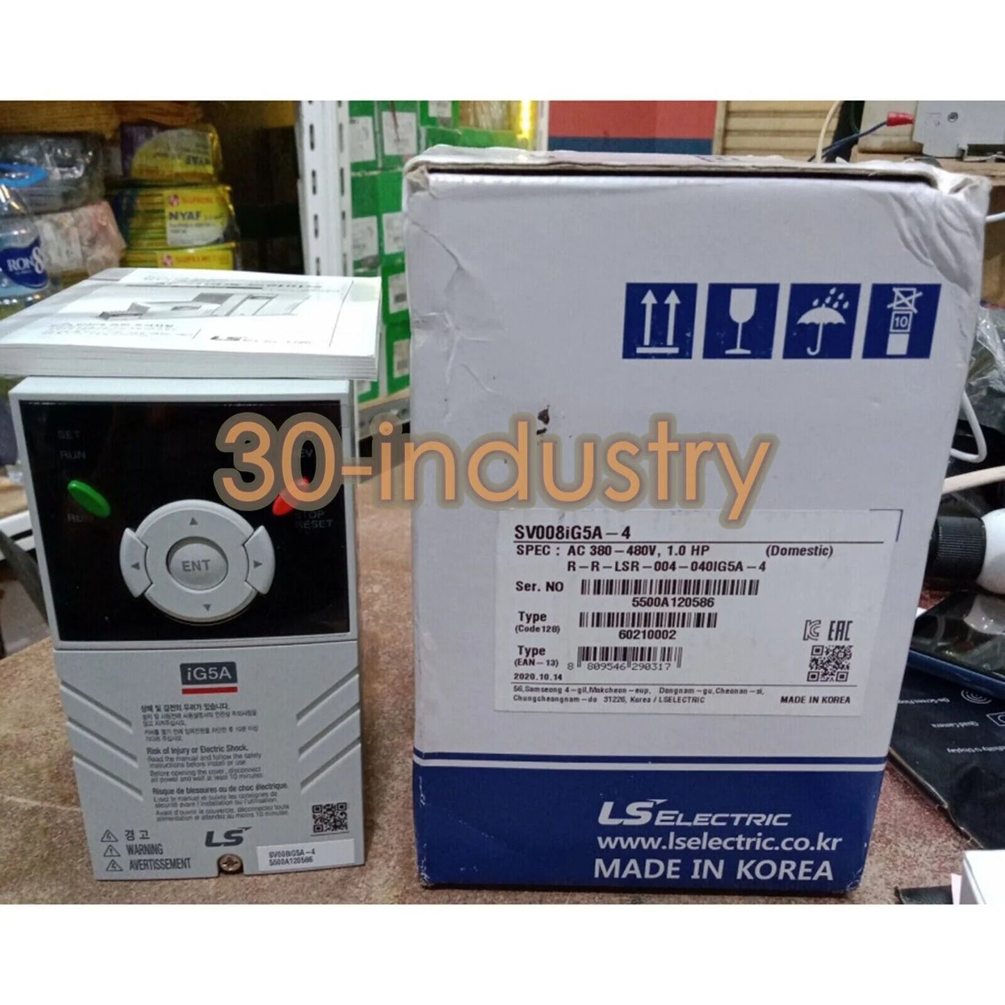 ONE new LS/LG SV008IG5A-4 frequency converter - KOEED [1]